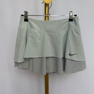 Nike Court Pure Flouncy Mint Green/Gray Skort